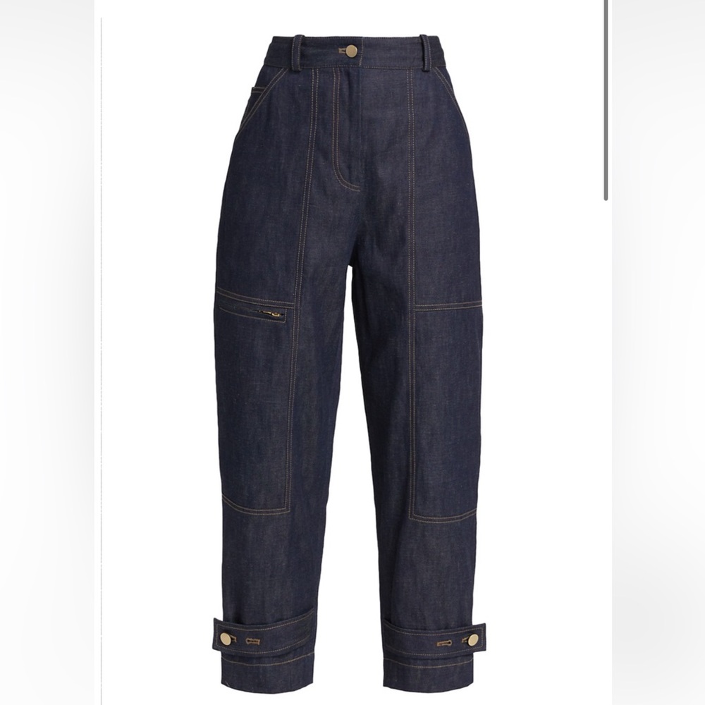 Phillip Lim 3.1 Cropped Utility Jeans